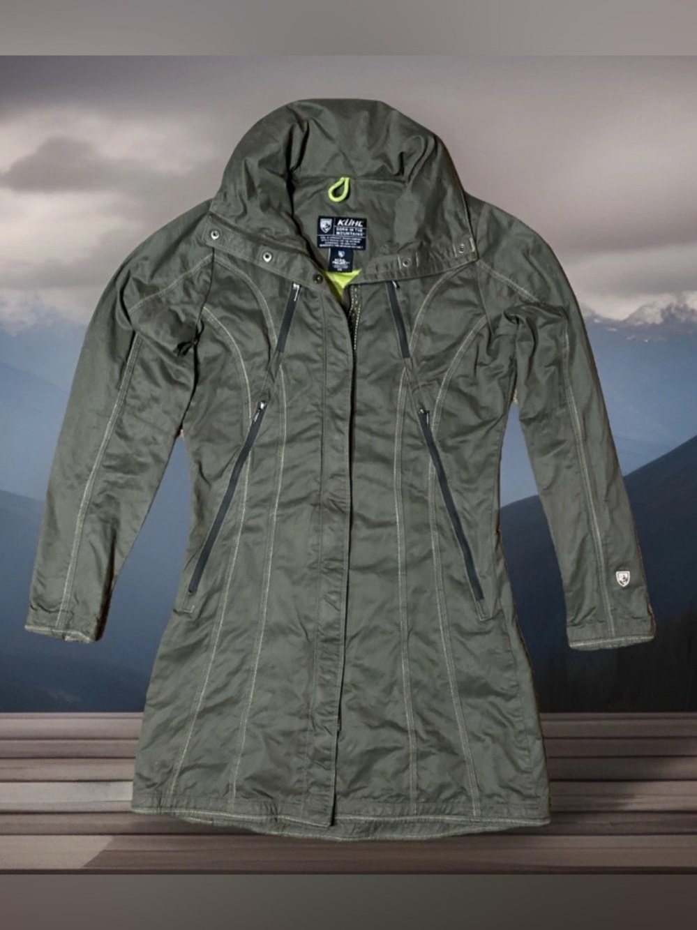 Kuhl Projekt Jacket Women’s Size:XS Green Full Zip Breathable Outdoor